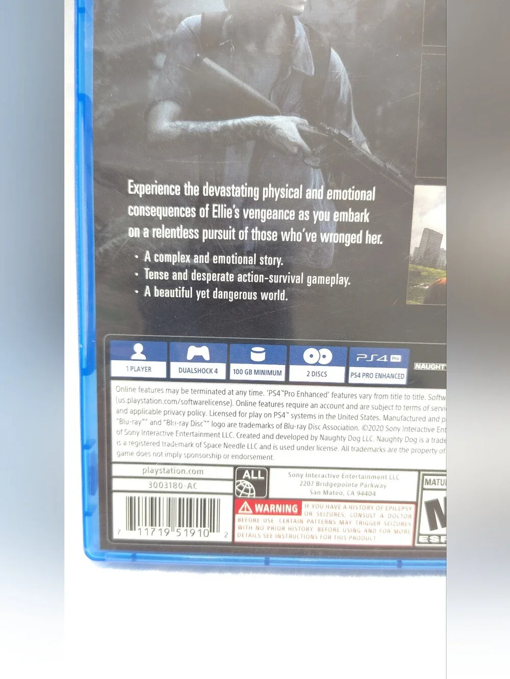 Sony last us